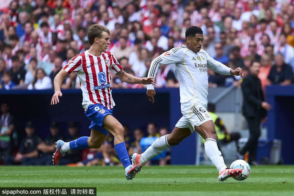 西甲-小蜘蛛双响姆巴佩破门难救主 马竞5-2送皇马赛季首败